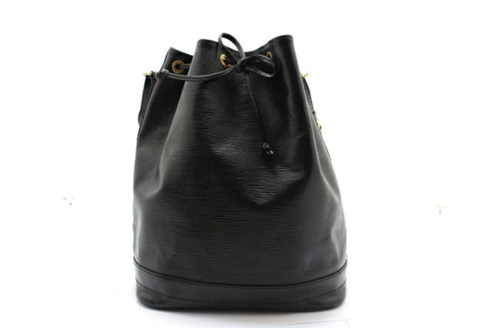 LOUIS VUITTON Bag Noe Shoulder Epi Noir Black